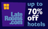 LateRooms - up to 70% off hotel rooms